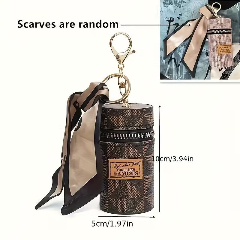 Mini Bucket Keychain Pouch – Stylish Coin & Accessory Holder