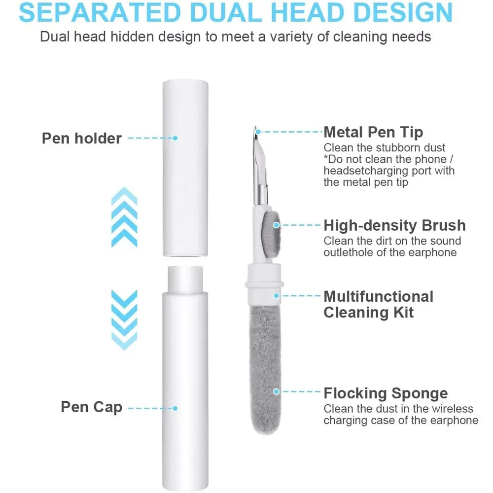 3 In 1 Headset Headphone Earphone Earbuds Cleaning Kit 🎧✨