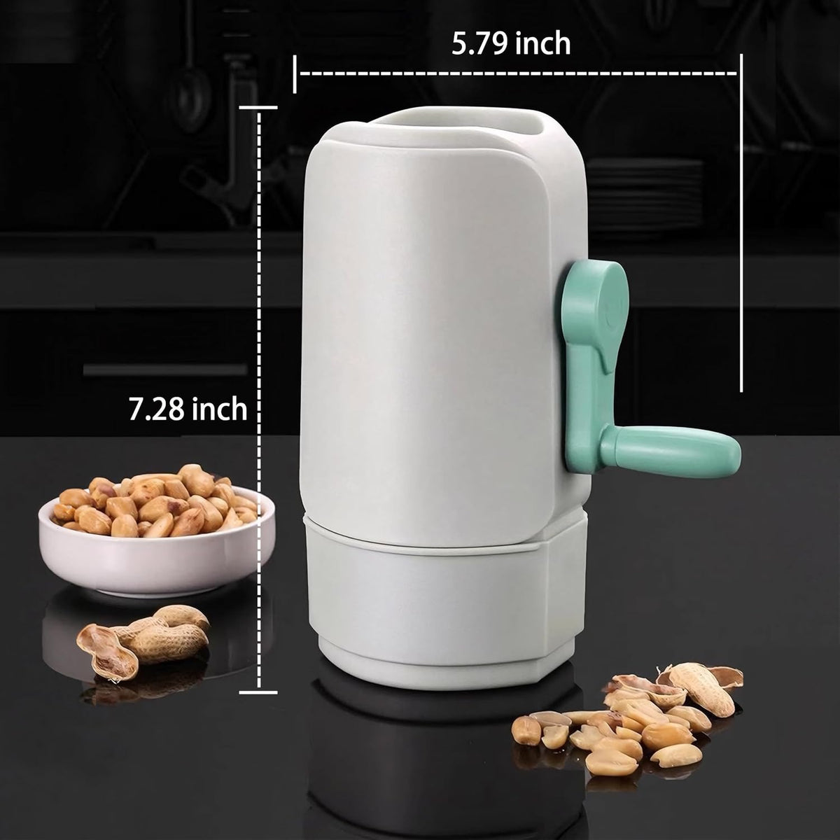 Portable Hand Crank Peanut Sheller – Fast & Easy Groundnut Shelling Machine