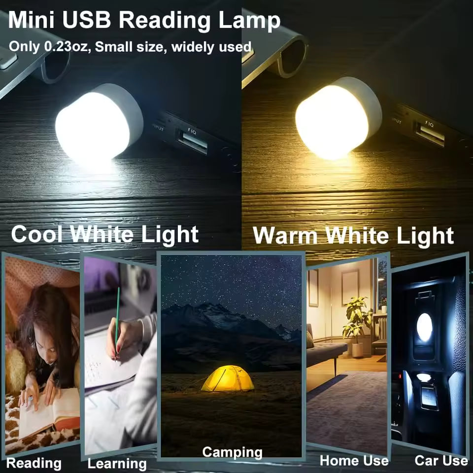 USB Mini LED Light – portable USB light for quick use anywhere.