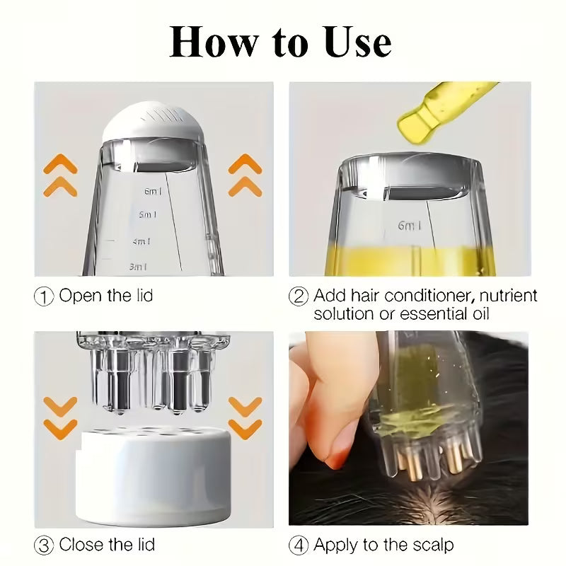 Hair Oil Applicator for Scalp