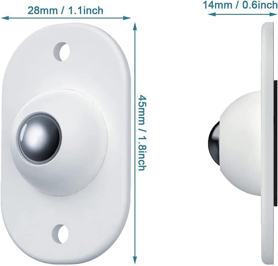 🔄 360° Swivel Furniture Moving Wheels – Heavy Duty & Easy Glide