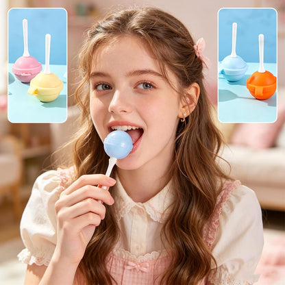 Homemade Reusable Lollipop Ice Cream Mold with Sticks – DIY Popsicle Maker