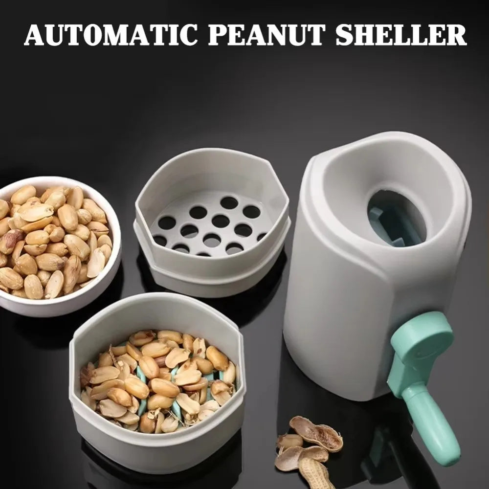Portable Hand Crank Peanut Sheller – Fast & Easy Groundnut Shelling Machine