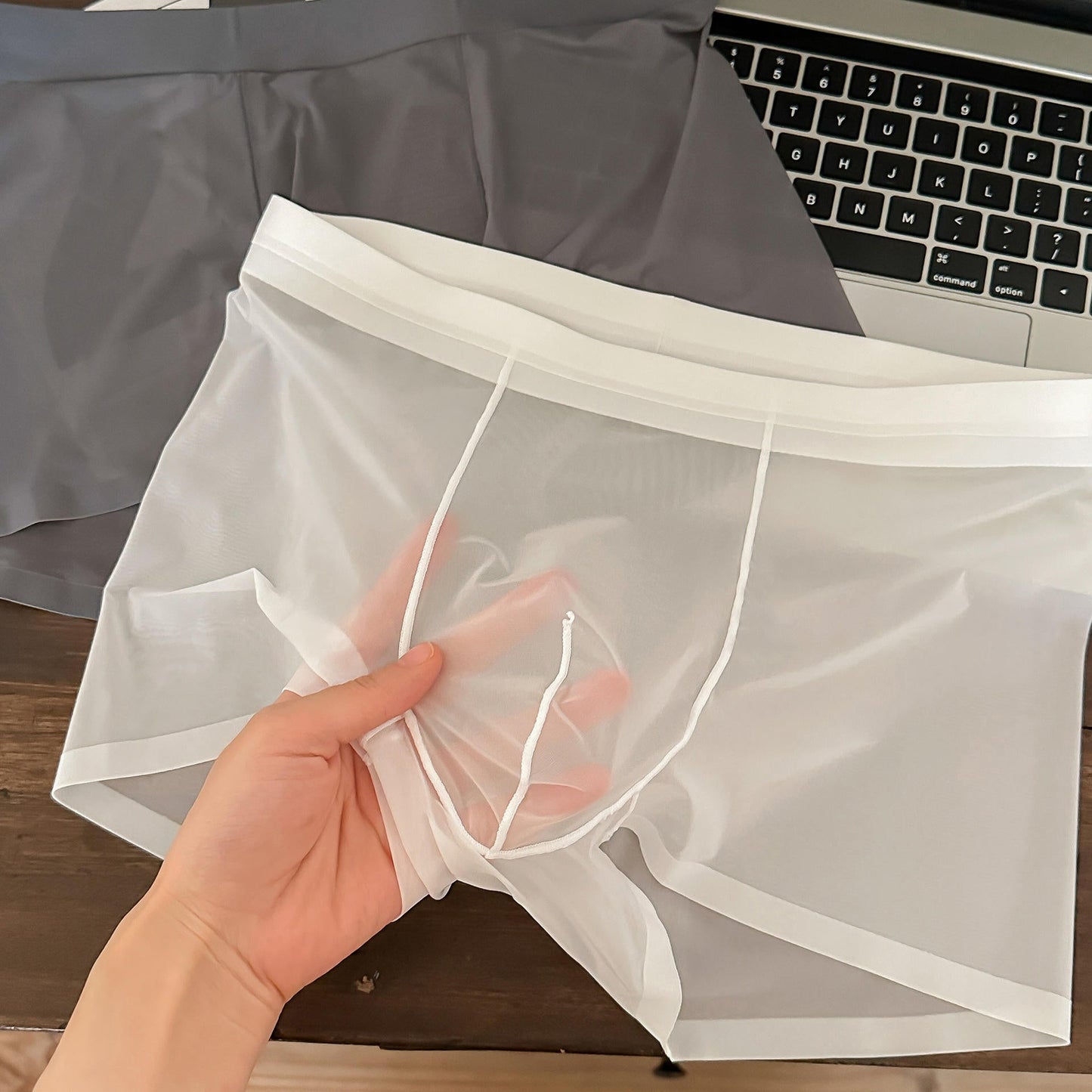 Men's Premium Ice Silk No-Odor Boxers | Breathable, Cooling & Ultra-Soft