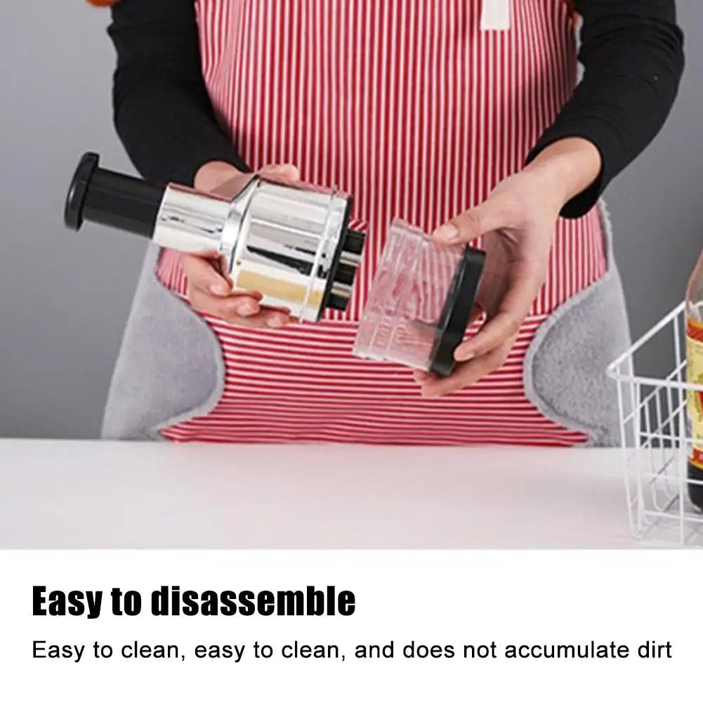 Multi-Function Manual Vegetable Chopper & Grinder