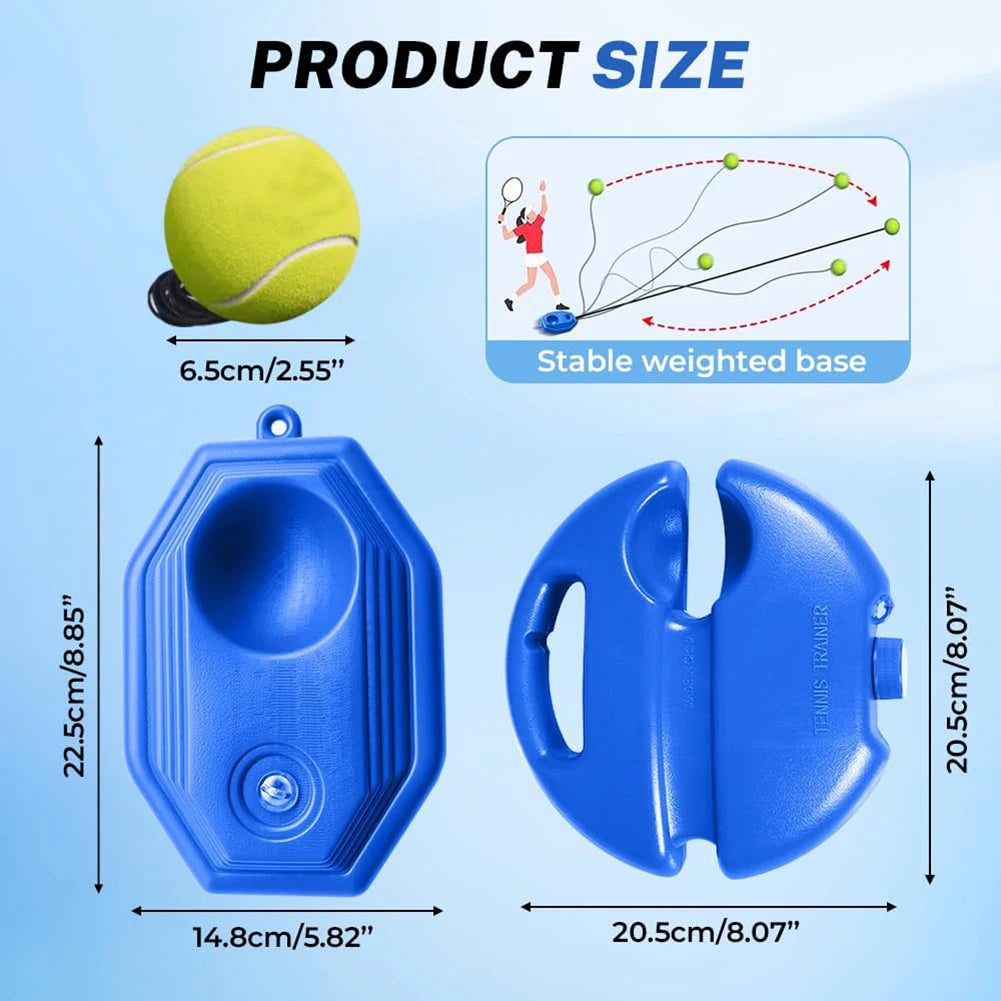 Solo Tennis Practice Trainer Set 🎾