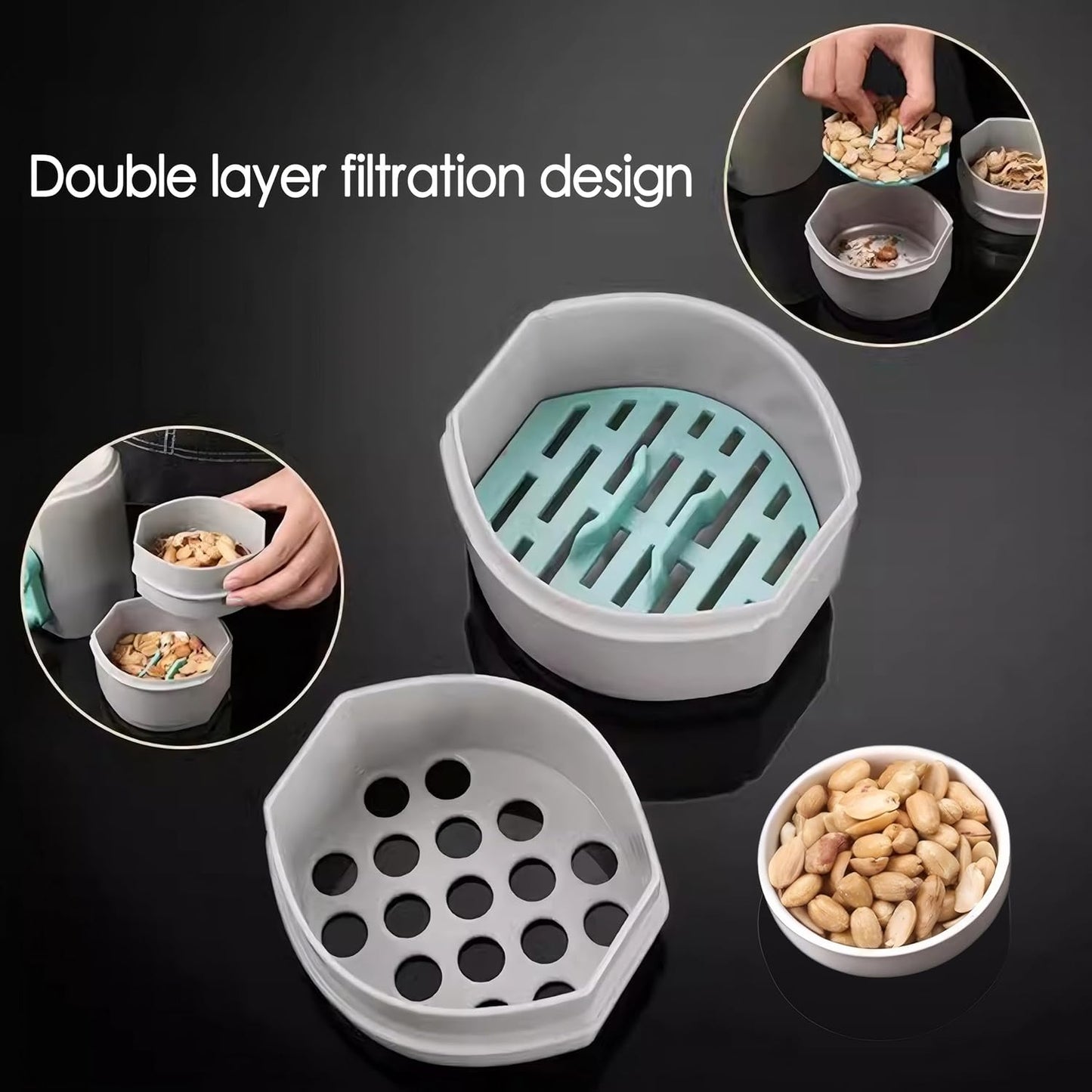Portable Hand Crank Peanut Sheller – Fast & Easy Groundnut Shelling Machine