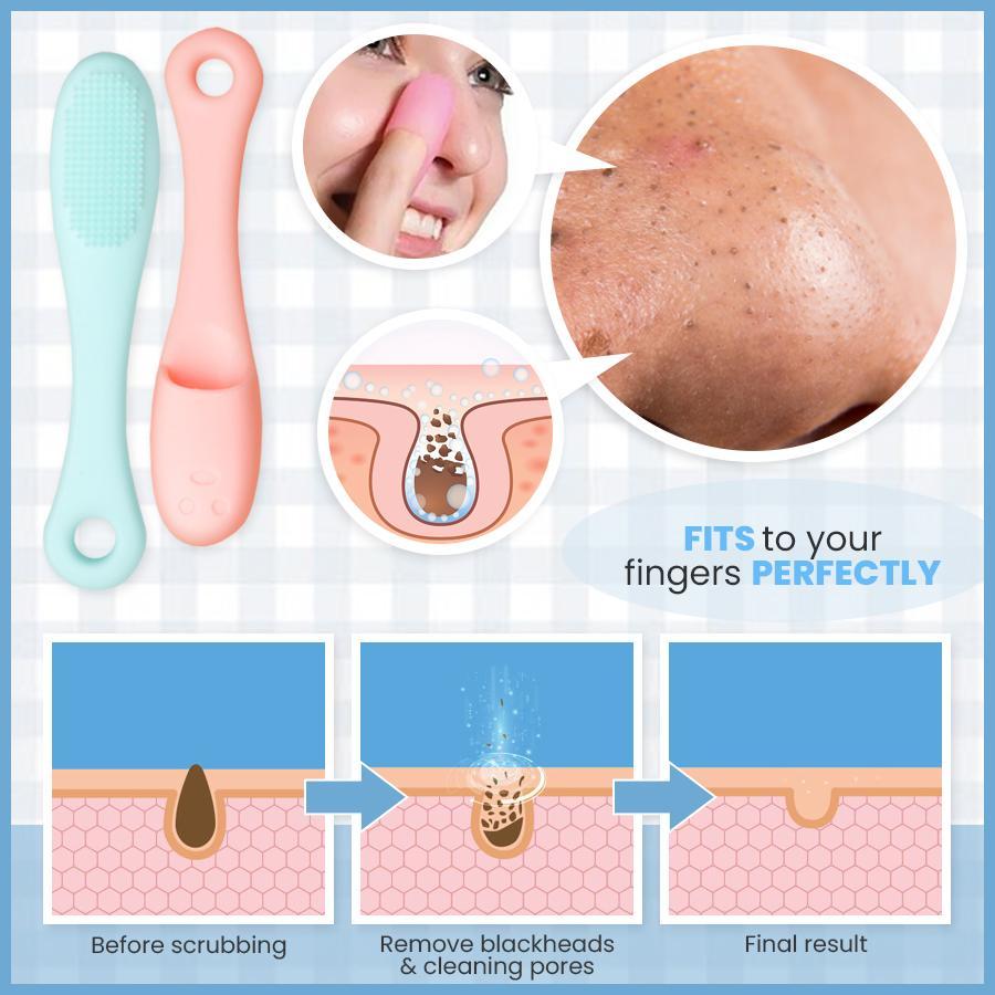 Silicone Blackhead Remover Finger Tips – Buy 1 Get 1 Free
