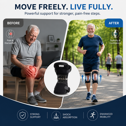 🦵 Powerful Rebound Joint Support Sports Knee Pads