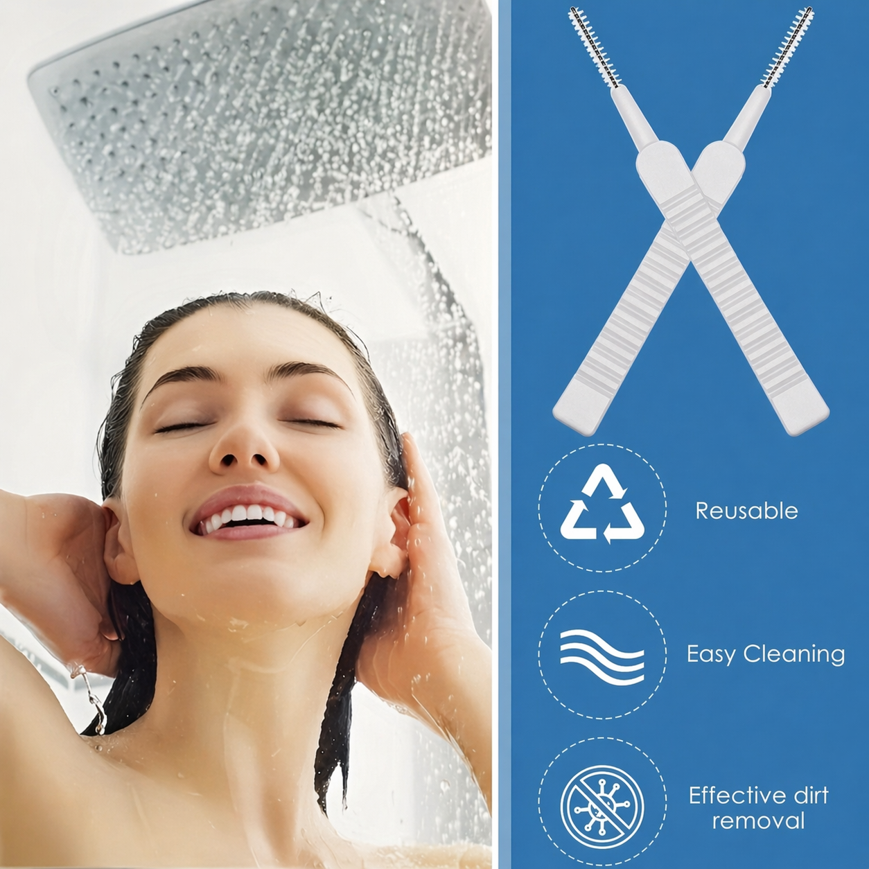 20pcs Shower Head Anti-Clog Cleaning Brush Set 🚿