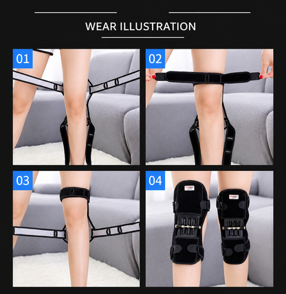 🦵 Powerful Rebound Joint Support Sports Knee Pads