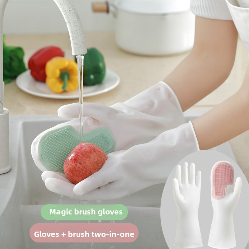 Magic Silicone Dishwashing Gloves 🧼
