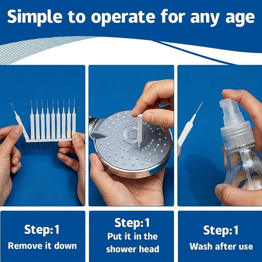 20pcs Shower Head Anti-Clog Cleaning Brush Set 🚿