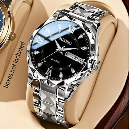 Men’s Stainless Steel Quartz Watch