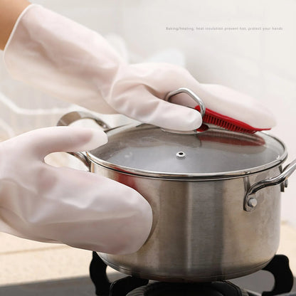 Magic Silicone Dishwashing Gloves 🧼