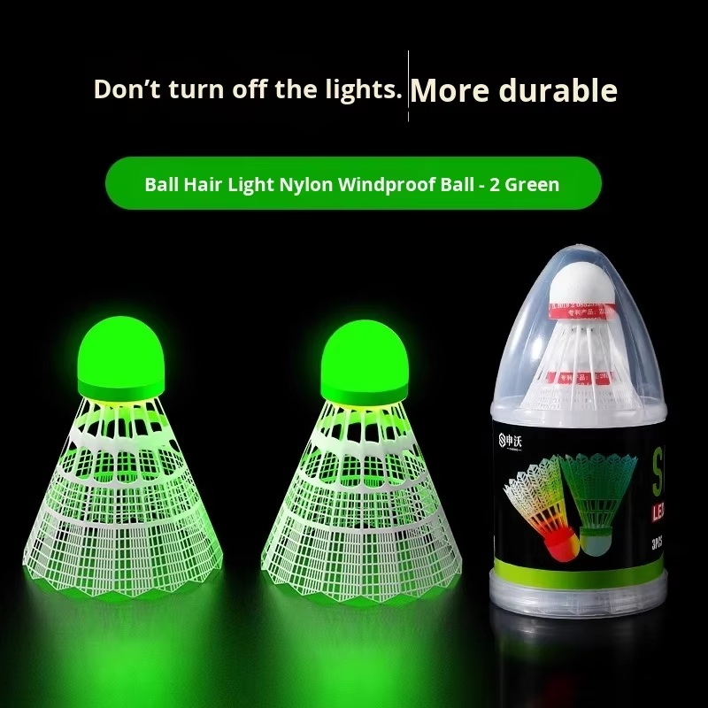 LED Badminton Training Kit (2 PCS) – Solo Rebound Trainer