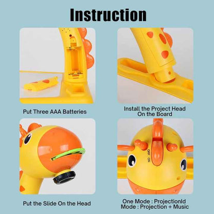 Kids LED Projector Drawing Table – Educational Tracing, Drawing & Painting Toy 🎨